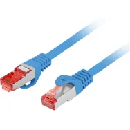 Patchcord Lanberg FTP PCF6-10CU-0100-B, kat. 6, S|FTP, 1m, niebieski | Sklep ITnes.pl, IT for BUSINESS