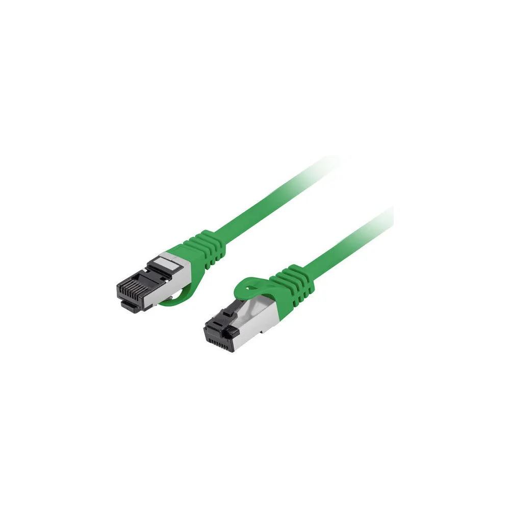 Patchcord Lanberg PCF8-10CU-0200-G, kat. 8.1, CU, S|FTP, 2m, zielony | Sklep ITnes.pl, IT for BUSINESS