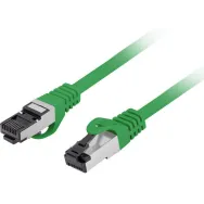 Patchcord Lanberg PCF8-10CU-0300-G, kat. 8.1, CU, S|FTP, 3m, zielony | Sklep ITnes.pl, IT for BUSINESS