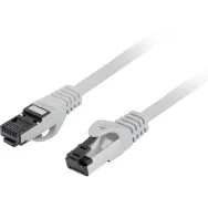 Patchcord Lanberg PCF8-10CU-0100-S, kat. 8.1, CU, S|FTP, 1m, szary | Sklep ITnes.pl, IT for BUSINESS