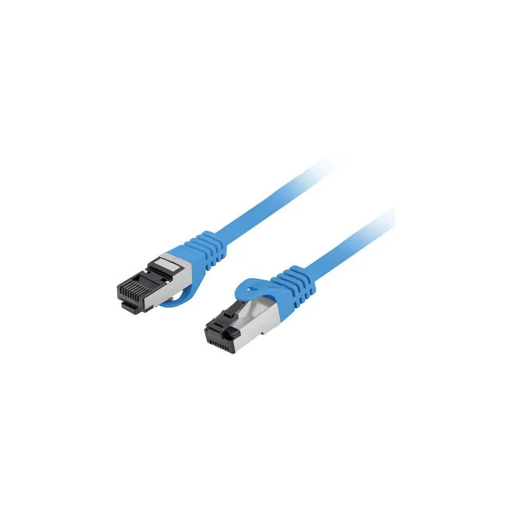 Patchcord Lanberg PCF8-10CU-0100-B, kat. 8.1, CU, S|FTP, 1m, niebieski | Sklep ITnes.pl, IT for BUSINESS