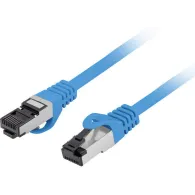 Patchcord Lanberg PCF8-10CU-0200-B, kat. 8.1, CU, S|FTP, 2m, niebieski | Sklep ITnes.pl, IT for BUSINESS