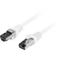 Patchcord Lanberg PCF8-10CU-0300-W, kat. 8.1, CU, S|FTP, 3m, biały | Sklep ITnes.pl, IT for BUSINESS