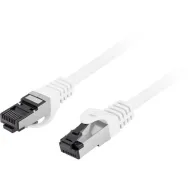 Patchcord Lanberg PCF8-10CU-0500-W, kat. 8.1, CU, S|FTP, 5m, biały | Sklep ITnes.pl, IT for BUSINESS