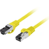 Patchcord Lanberg PCF8-10CU-0500-Y, kat. 8.1, CU, S|FTP, 5m, żółty | Sklep ITnes.pl, IT for BUSINESS