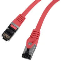 Patchcord Lanberg PCF8-10CU-0200-R, kat. 8.1, CU, S|FTP, 2m, czerwony | Sklep ITnes.pl, IT for BUSINESS
