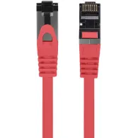 Patchcord Lanberg PCF8-10CU-0500-R, kat. 8.1, CU, S|FTP, 5m, czerwony | Sklep ITnes.pl, IT for BUSINESS