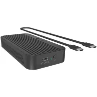 Obudowa na dysk M.2 ICY BOX IB-1980-80G DIAMOND CASE 1980 - Thunderbolt 5, 80 Gbps, Czarna