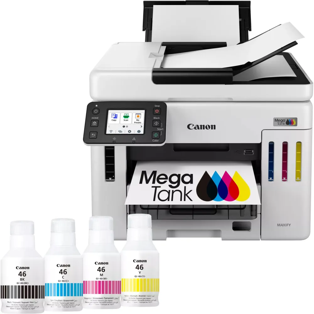 Urządzenie wielofunkcyjne atramentowe Canon MAXIFY GX7140 6880C009 - A4, 600x1200 dpi, LAN, Wi-Fi