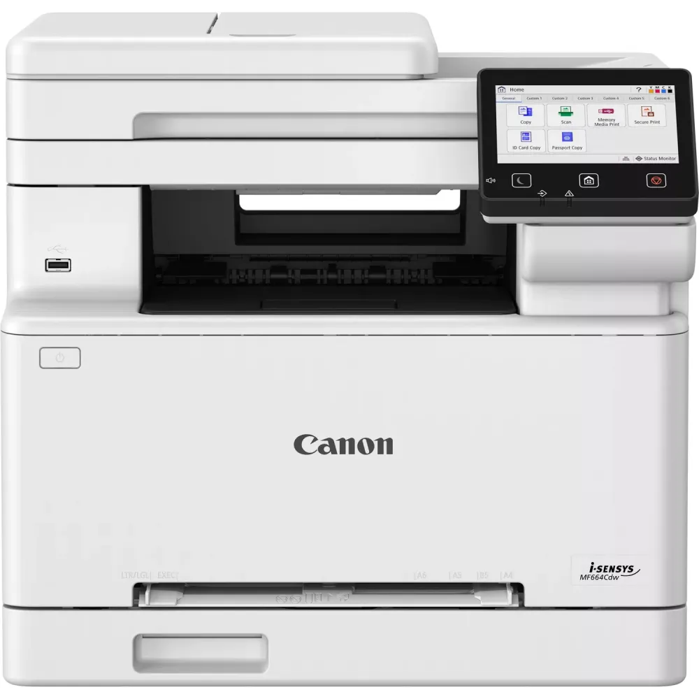 Urządzenie wielofunkcyjne laserowe kolor Canon i-SENSYS MF664Cdw 6928C008AA - A4, 25 str.|min, LAN, Wi-Fi