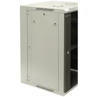 Szafa rack 19" 18U Emiter EM/AH6518, 600 x 550 x 910mm, drzwi blacha-szkło, dwusekcyjna | Sklep ITnes.pl, IT for BUSINESS