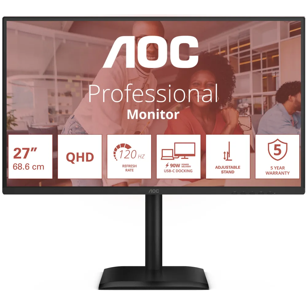 Monitor AOC Q27E4CV - zdjęcie poglądowe 9