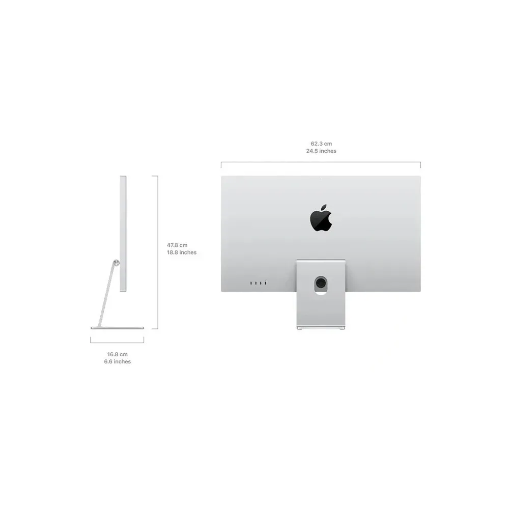 Monitor Apple MFF24RC/A - 27"/5120x2880 (5K)/Retina/kamera/USB-C/Srebrny