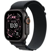 Smartwatch Apple Watch Ultra 3 MF0X4QI/A - 49 mm GPS + Cellular, czarny tytan z czarną opaską Apline, L