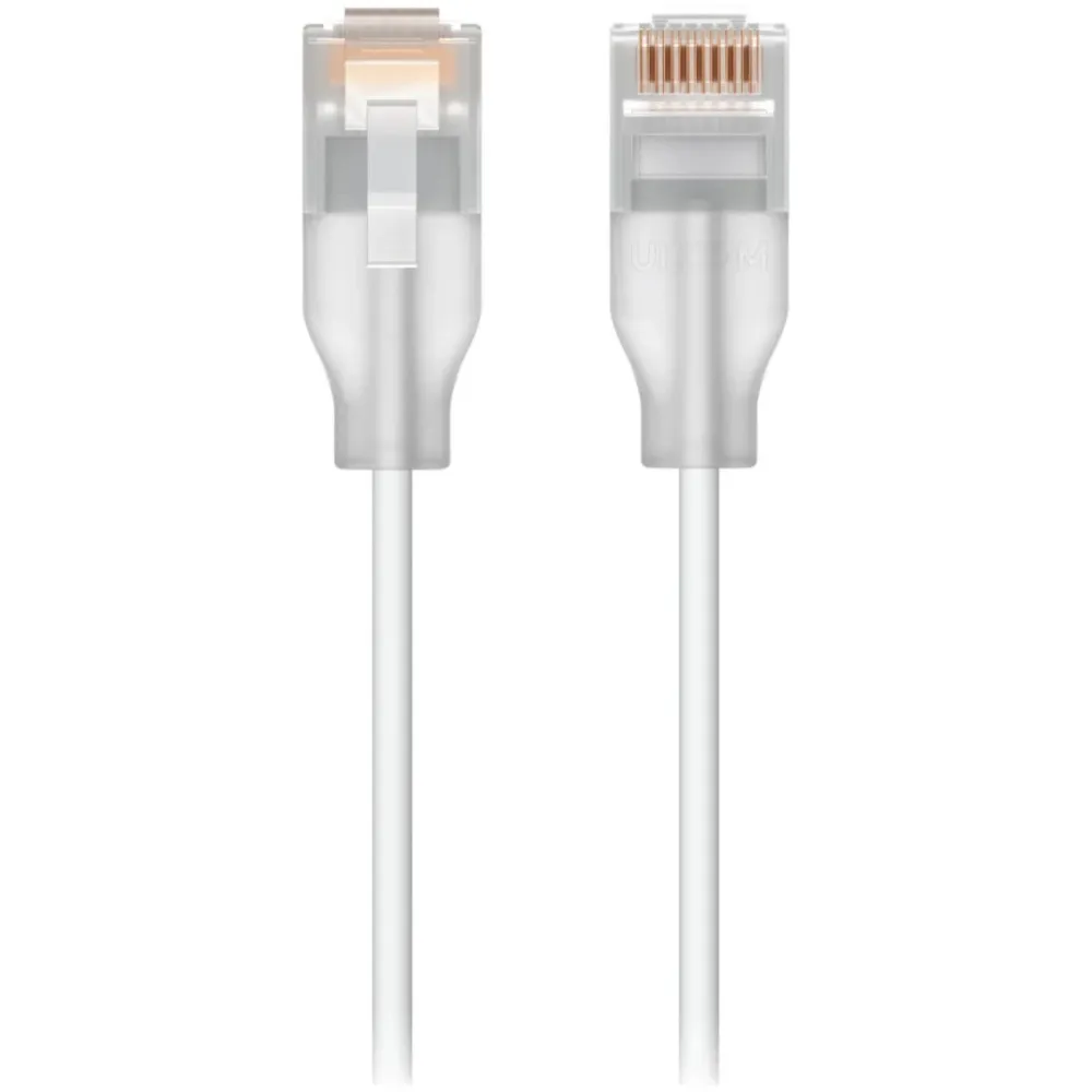 Patchcord Ubiquiti UniFi Etherlighting Patch Cable UACC-CABLE-PATCH-EL-1M-W, UTP, PoE+++, 10 GbE, 1m | Sklep ITnes.pl, IT for BUSINESS