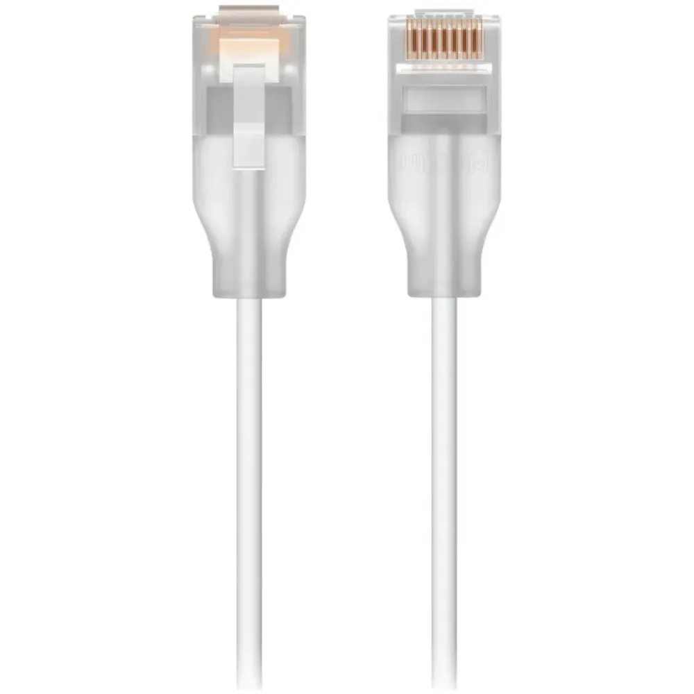 Patchcord Ubiquiti UniFi Etherlighting Patch Cable UACC-CABLE-PATCH-EL-2M-W, UTP, PoE+++, 10 GbE, 2m | Sklep ITnes.pl, IT for BUSINESS
