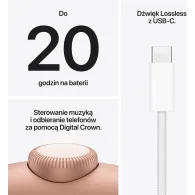 Słuchawki bezprzewodowe Apple AirPods Max 2 ANC MHWN4ZM/A - USB-C, Pomarańczowe