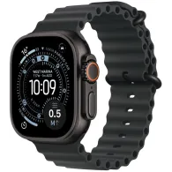 Smartwatch Apple Watch Ultra 3 MF0J4QC/A - 49 mm GPS + Cellular, czarny tytan z czarnym paskiem Ocean