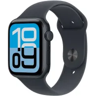 Smartwatch Apple Watch SE 3 MEHC4MP/A - 40 mm GPS, czarne aluminium z czarnym paskiem sportowym, M|L