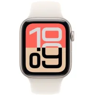 Smartwatch Apple Watch SE 3 MEPF4MP/A - 44 mm GPS + Cellular, aluminium z paskiem sportowym w kol. księżycowej poświaty , M|L