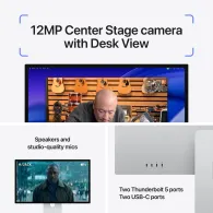 Monitor Apple Studio Display XDR MFEQ4RC/A, 27", 5120x2880 (5K), Retina XDR, kamera, USB-C, Srebrny | Sklep ITnes.pl, IT for BUSINESS