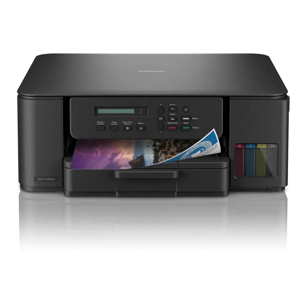Urządzenie wielofunkcyjne atramentowe Brother DCP-T530DW DCPT530DWYJ1 - 1200x6000 dpi, 16 str.|min