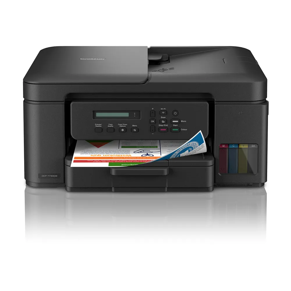 Urządzenie wielofunkcyjne atramentowe Brother DCP-T730DW DCPT730DWAP2 - 1200x6000 dpi, 16 str.|min