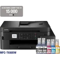 Urządzenie wielofunkcyjne atramentowe Brother MFC-T930DW MFCT930DWAP2 - 1200x6000 dpi, do 17 str.|min
