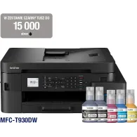 Urządzenie wielofunkcyjne atramentowe Brother MFC-T930DW MFCT930DWYJ1 - 1200x6000 dpi, do 17 str.|min