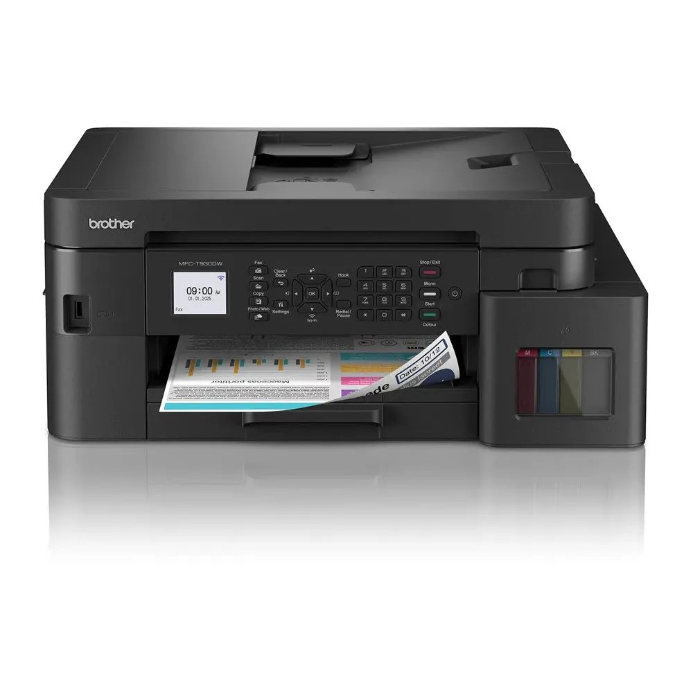 Urządzenie wielofunkcyjne atramentowe Brother MFC-T930DW MFCT930DWYJ1 - 1200x6000 dpi, do 17 str.|min