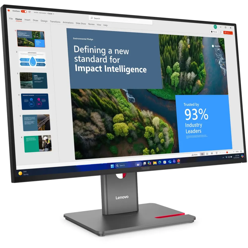 Zdjęcie monitora Lenovo ThinkVision P27UD-40 64CEGAT2EU