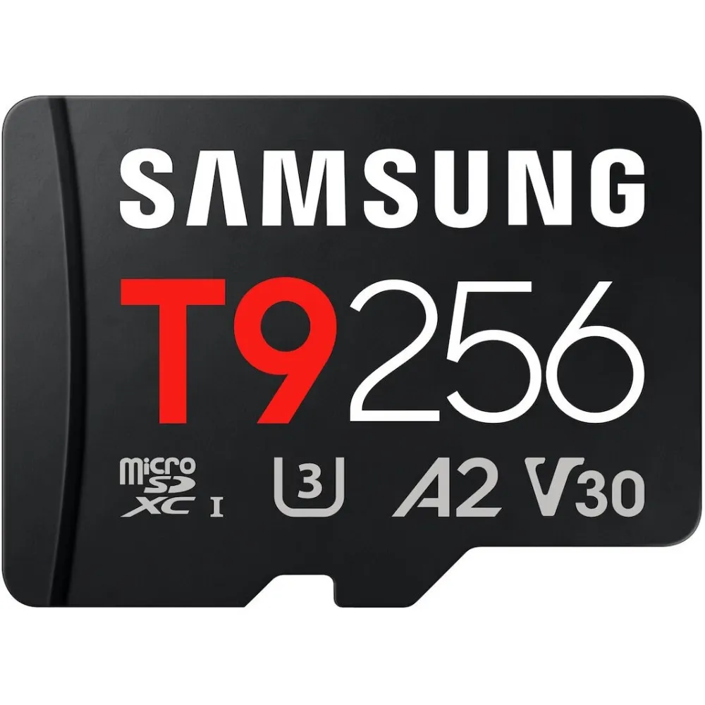 Karta micorSD Samsung P9 256GB MB-MH256T/WW - UHS-I, U3, V30, A2, Czarna
