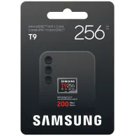Karta micorSD Samsung P9 256GB MB-MH256T/WW - UHS-I, U3, V30, A2, Czarna
