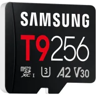 Karta SD Samsung T9 SDXC 256B MB-MH256TB/WW z czytnikiem - UHS-I, U3, V30, A2, Zapis do 130MB|s, Odczyt do 200MB|s