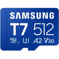 Karta SD Samsung T7 SDXC 512GB MB-MB512T/WW - UHS-I, U3, V30, A2, Odczyt do 170MB|s