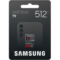 Karta micorSD Samsung T9 512GB MB-MH512T/WW - UHS-I, U3, V30, A2, Czarna