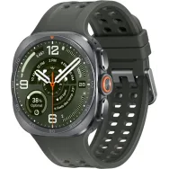Smartwatch Samsung Galaxy Watch Ultra2 SM-L715FZSAEUE - 47 mm, LTE, Srebrny tytan, Marine Band oliwkowy