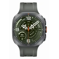 Smartwatch Samsung Galaxy Watch Ultra2 SM-L715FZSAEUE - 47 mm, LTE, Srebrny tytan, Marine Band oliwkowy