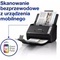 Kompaktowy skaner dokumentów Epson WorkForce ES-550W B11B287401 - A4, do 90 str.|min, 600x600 DPI