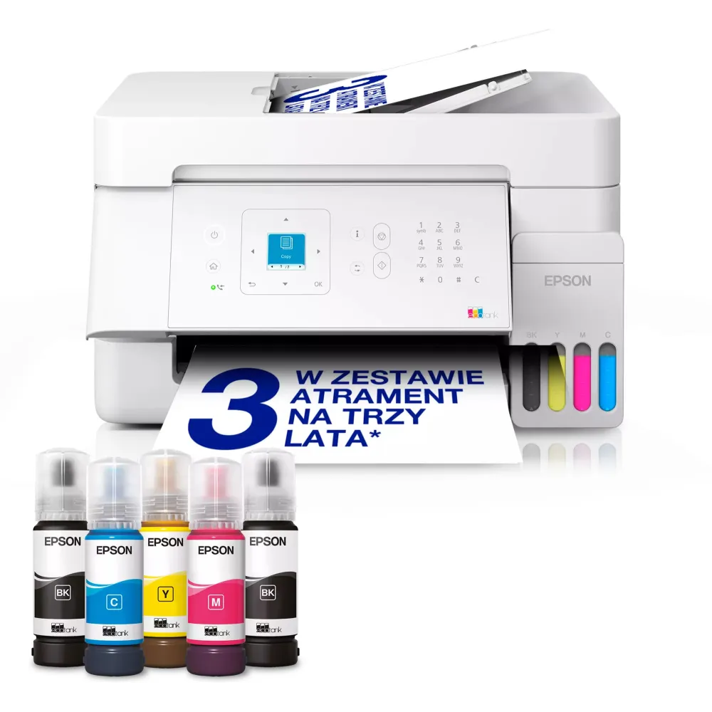Urządzenie wielofunkcyjne atramentowe Epson EcoTank L5396 C11CL59404 - A4, 33 str./min, 5760x1440 DPI