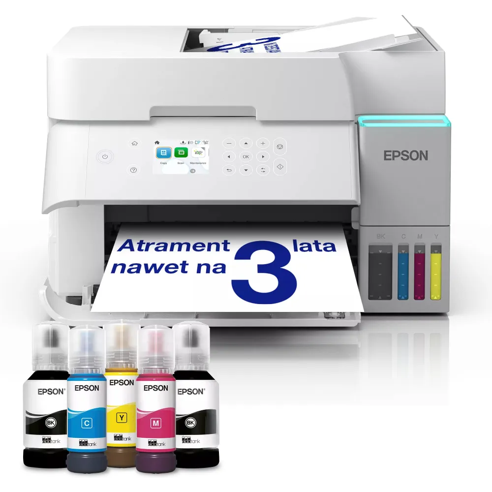 Urządzenie wielofunkcyjne atramentowe Epson EcoTank L6376 C11CL43404 - A4, 35 str./min, 4800x1200 DPI