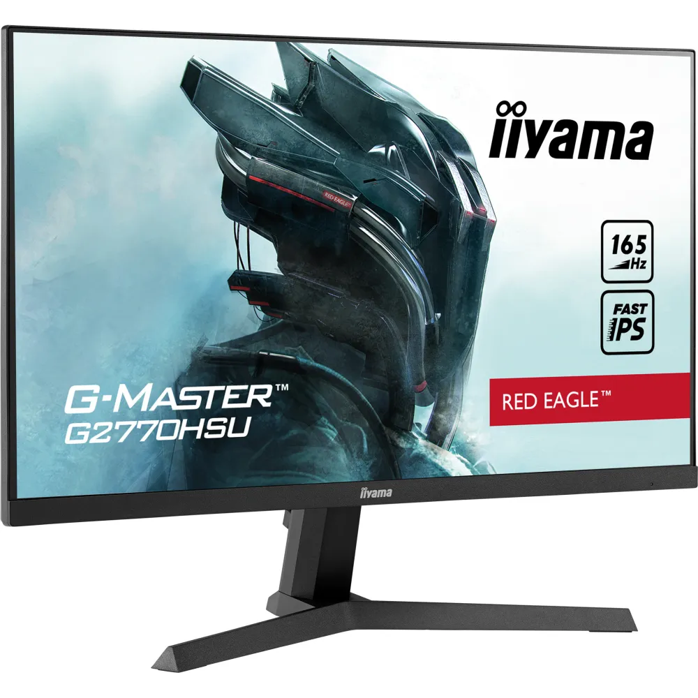 Monitor iiyama G-MASTER G2770HSU-B1 - 27"/1920x1080 (Full HD)/165Hz/IPS/FreeSync/0,8 ms/Czarny