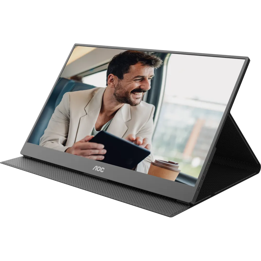 Monitor AOC 16T20E2 - 15,6"/1920x1080 (Full HD)/IPS/4 ms/Czarny - zdjęcie