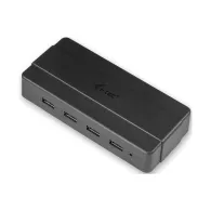 Stacja dokująca i-tec 4x USB-A 3.0 + Power Adapter U3HUB445, 4 porty, Czarna | Sklep ITnes.pl, IT for BUSINESS