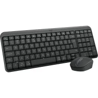 Zestaw bezprzewodowy klawiatury i myszy Logitech MK250 Compact Bluetooth Wireless Combo 920-013519, Grafitowy | Sklep ITnes.pl, IT for BUSINESS