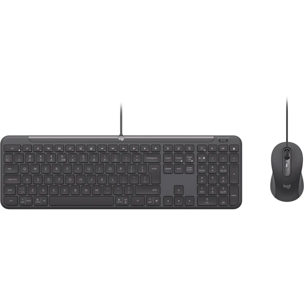 Zestaw klawiatury i myszy Signature Slim Wired Combo MK620 for Business 920-013349, Grafitowy | Sklep ITnes.pl, IT for BUSINESS