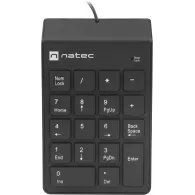 Klawiatura numeryczna Natec Goby 2 NKL-2022 - USB, 18 klawiszy, Czarna