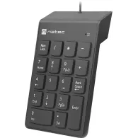 Klawiatura numeryczna Natec Goby 2 NKL-2022 - USB, 18 klawiszy, Czarna