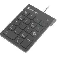 Klawiatura numeryczna Natec Goby 2 NKL-2022 - USB, 18 klawiszy, Czarna