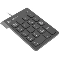 Klawiatura numeryczna Natec Goby 2 NKL-2022 - USB, 18 klawiszy, Czarna